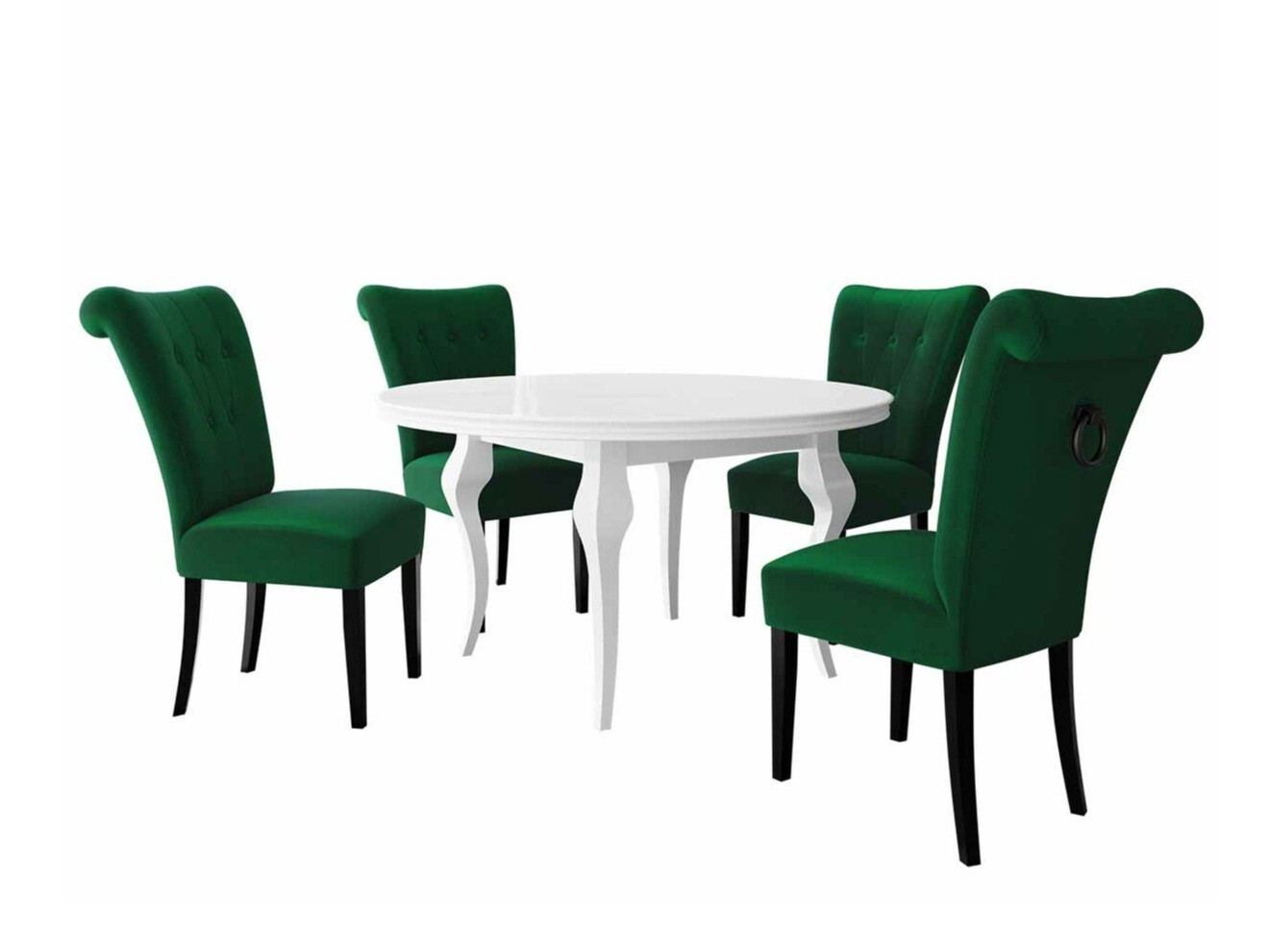 Söögitoakomplekt Racine 142 (Must)