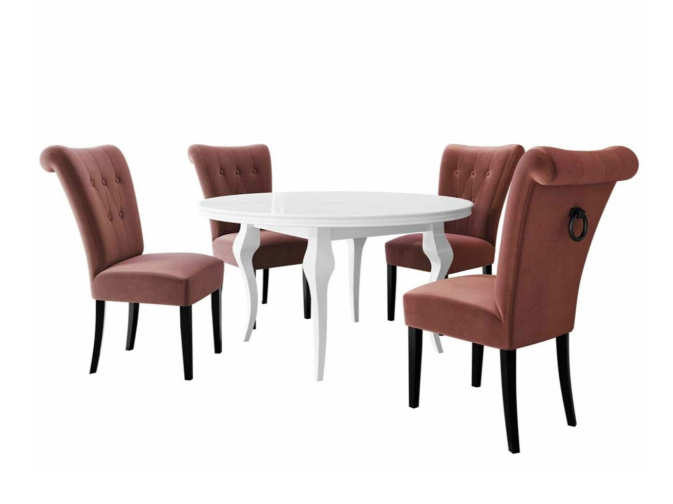 Söögitoakomplekt Racine 142 (Must)