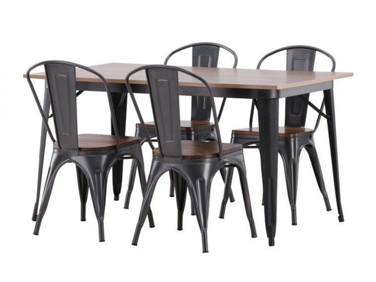 Söögitoakomplekt Dallas 3366 (Pähkel + Tumehall)