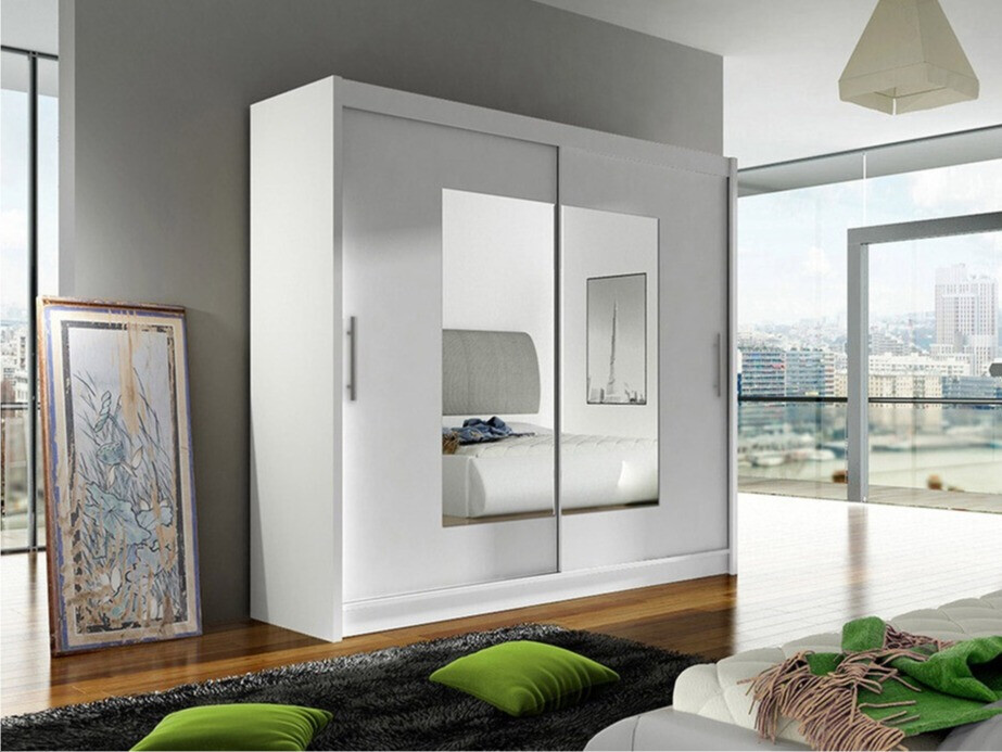 Riidekapp Closico Pallor VII (Valge)