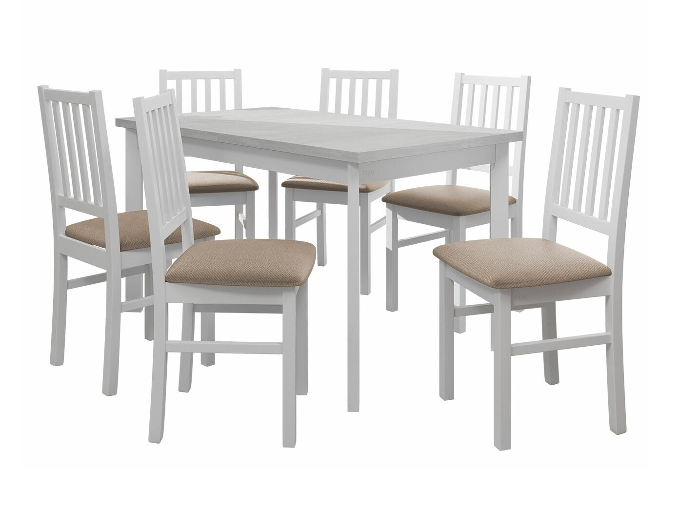 Söögitoakomplekt Victorville 264 (Valge)