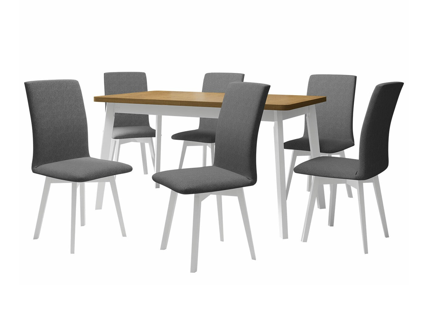 Söögitoakomplekt Victorville 291 (Sonoma tamm + Valge)