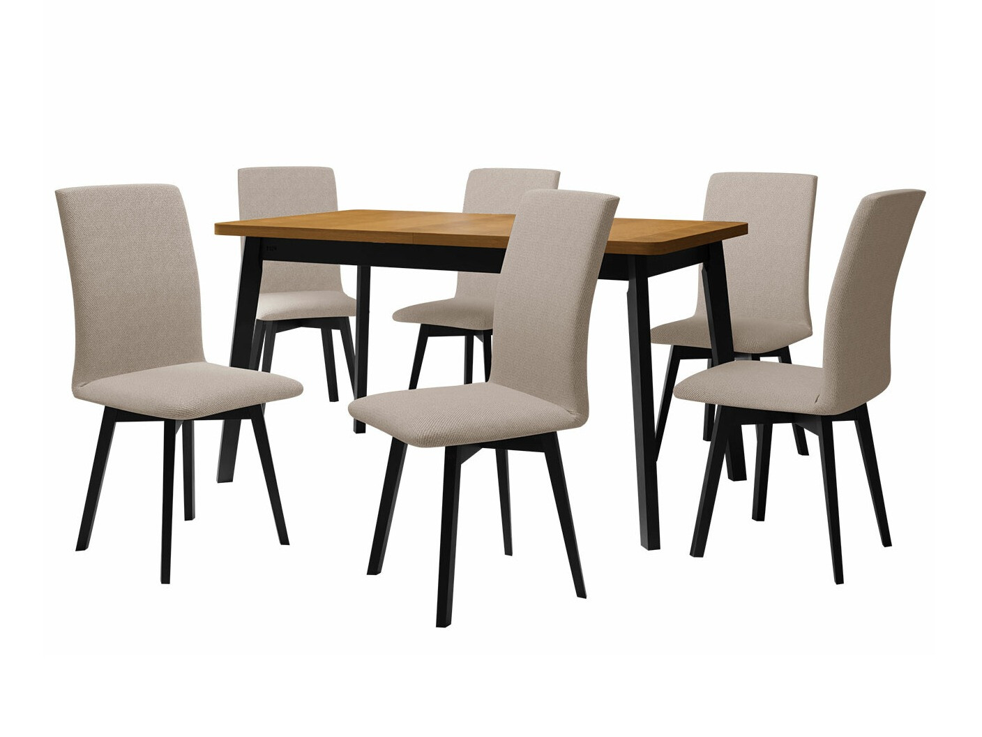 Söögitoakomplekt Victorville 292 (Grandson tamm + Must)