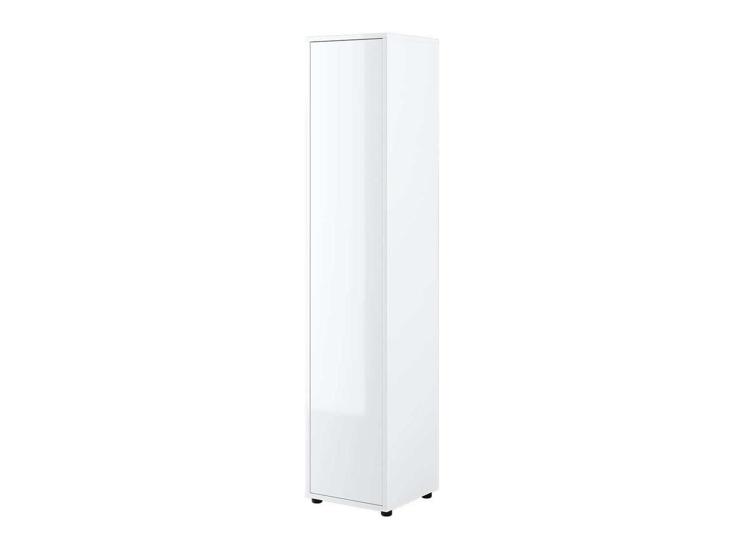 Riiul Concept Pro Lenart IV (Valge + Läikiv valge)