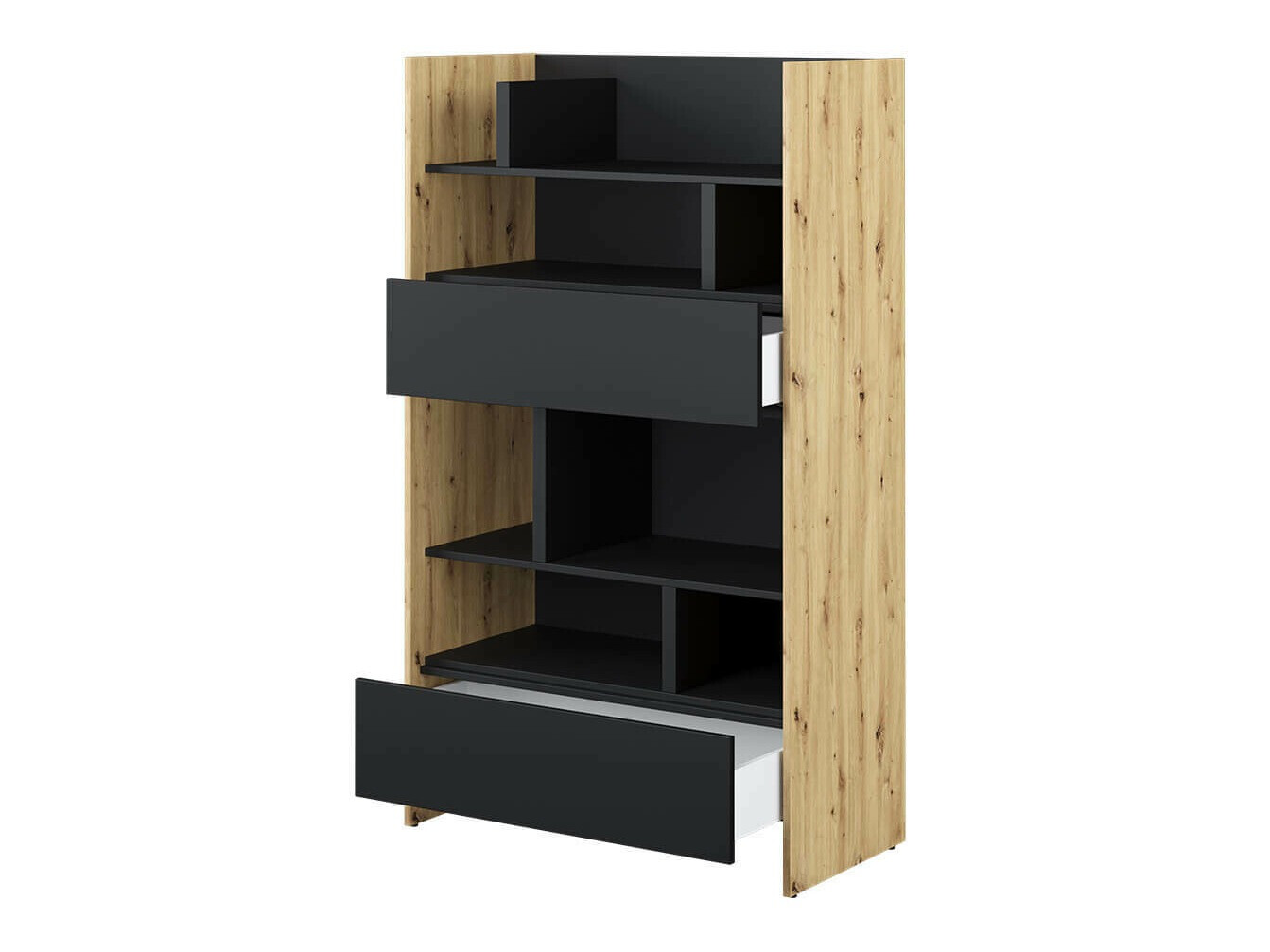 Riiul Concept Pro Lenart Levfere 151 (Artisan tamm + Must)