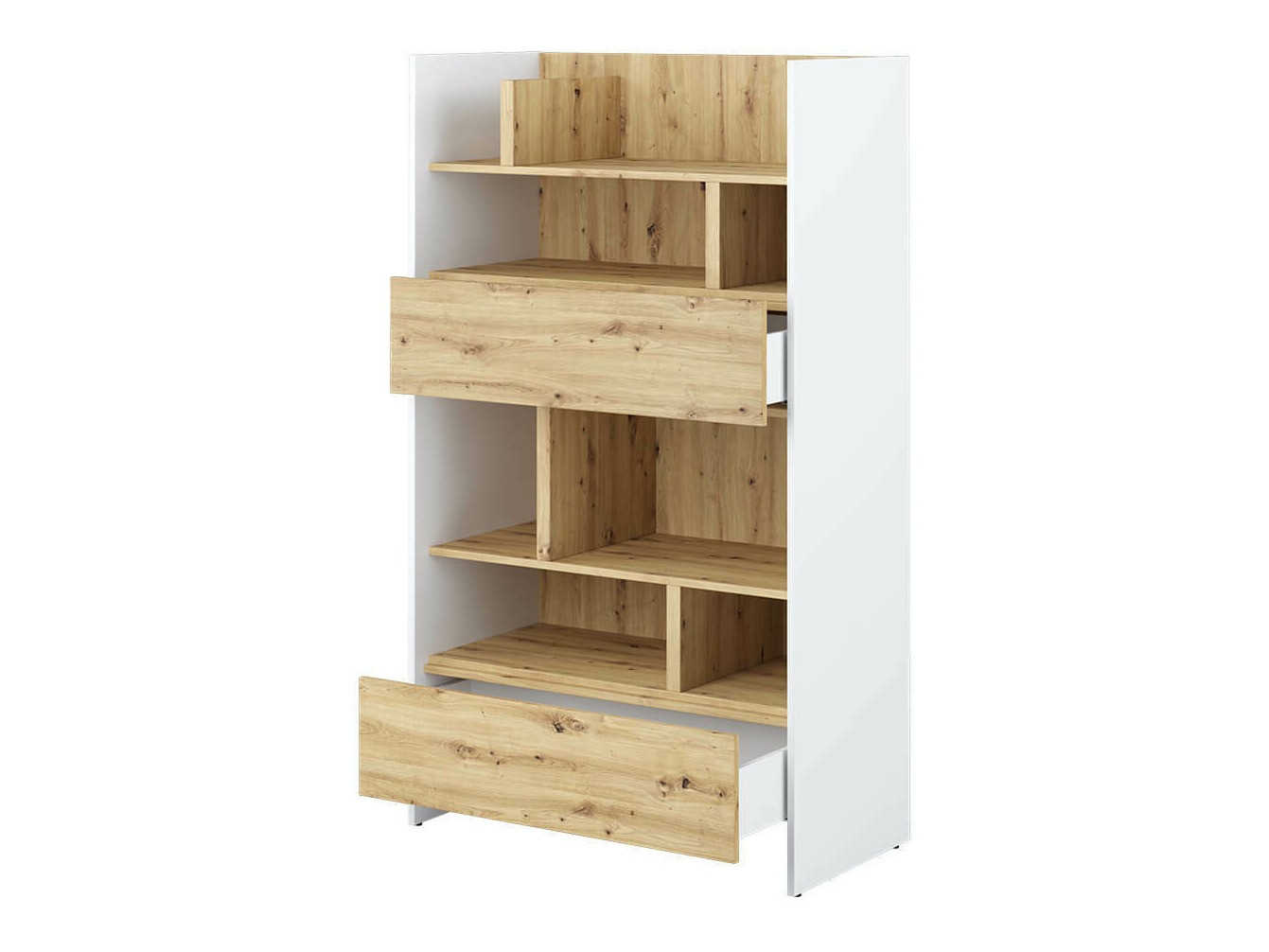 Riiul Concept Pro Lenart Levfere 151 (Valge + Artisan tamm)