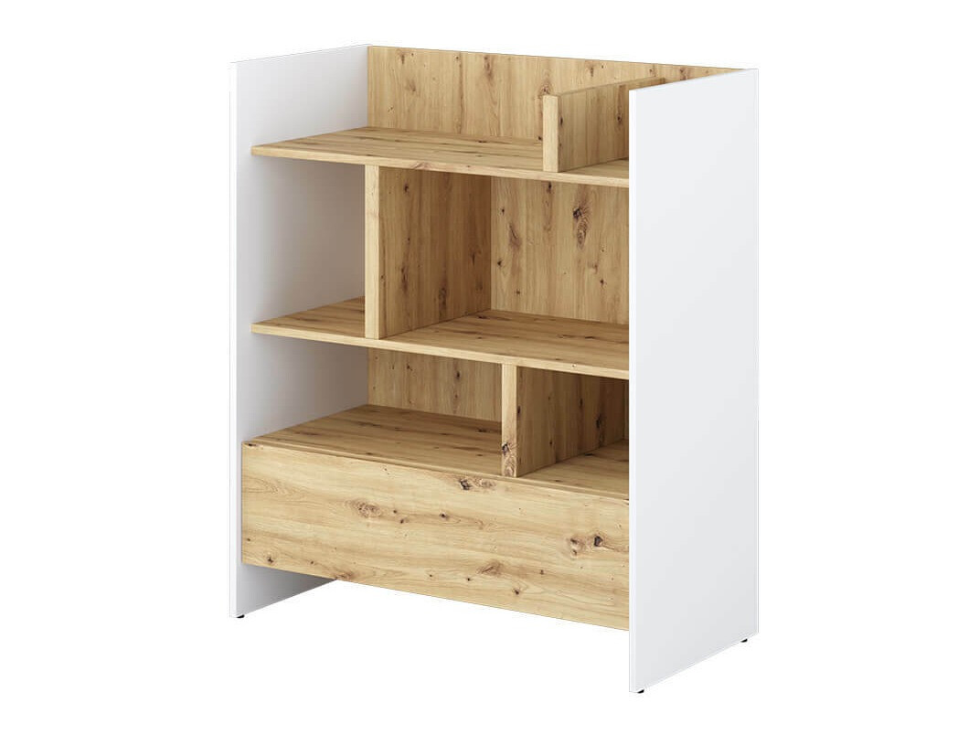 Riiul Concept Pro Lenart VIII (Valge + Artisan tamm)