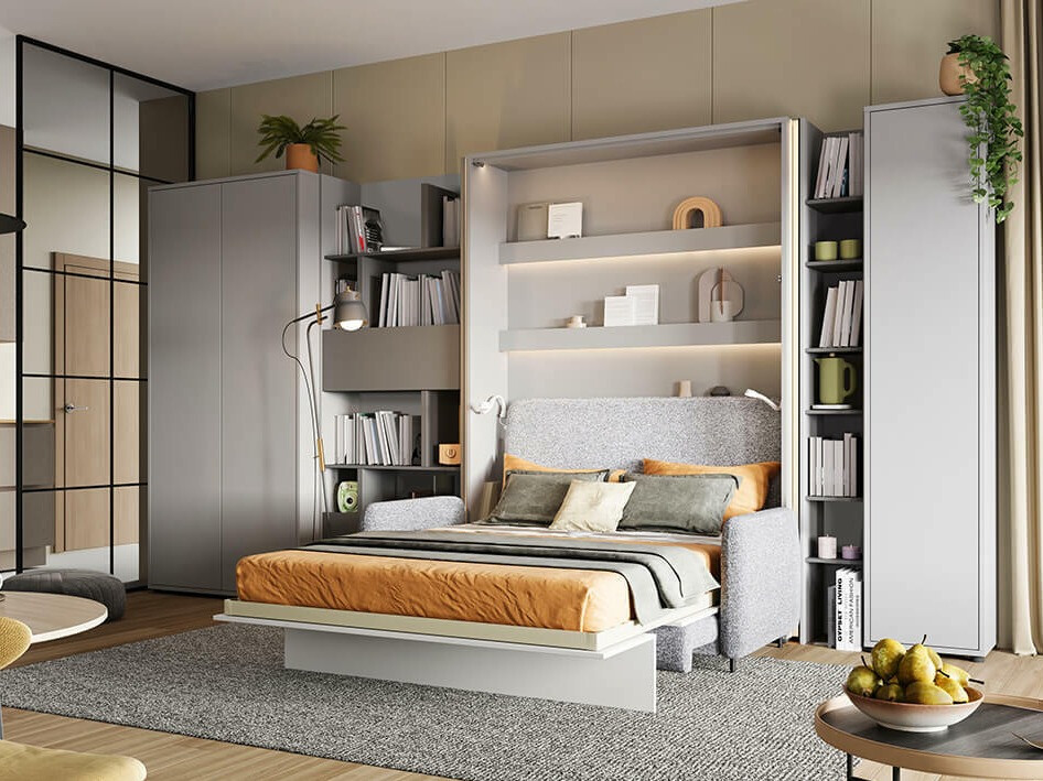 Riidekapp Concept Pro Lenart Levfere 155 (Valge)