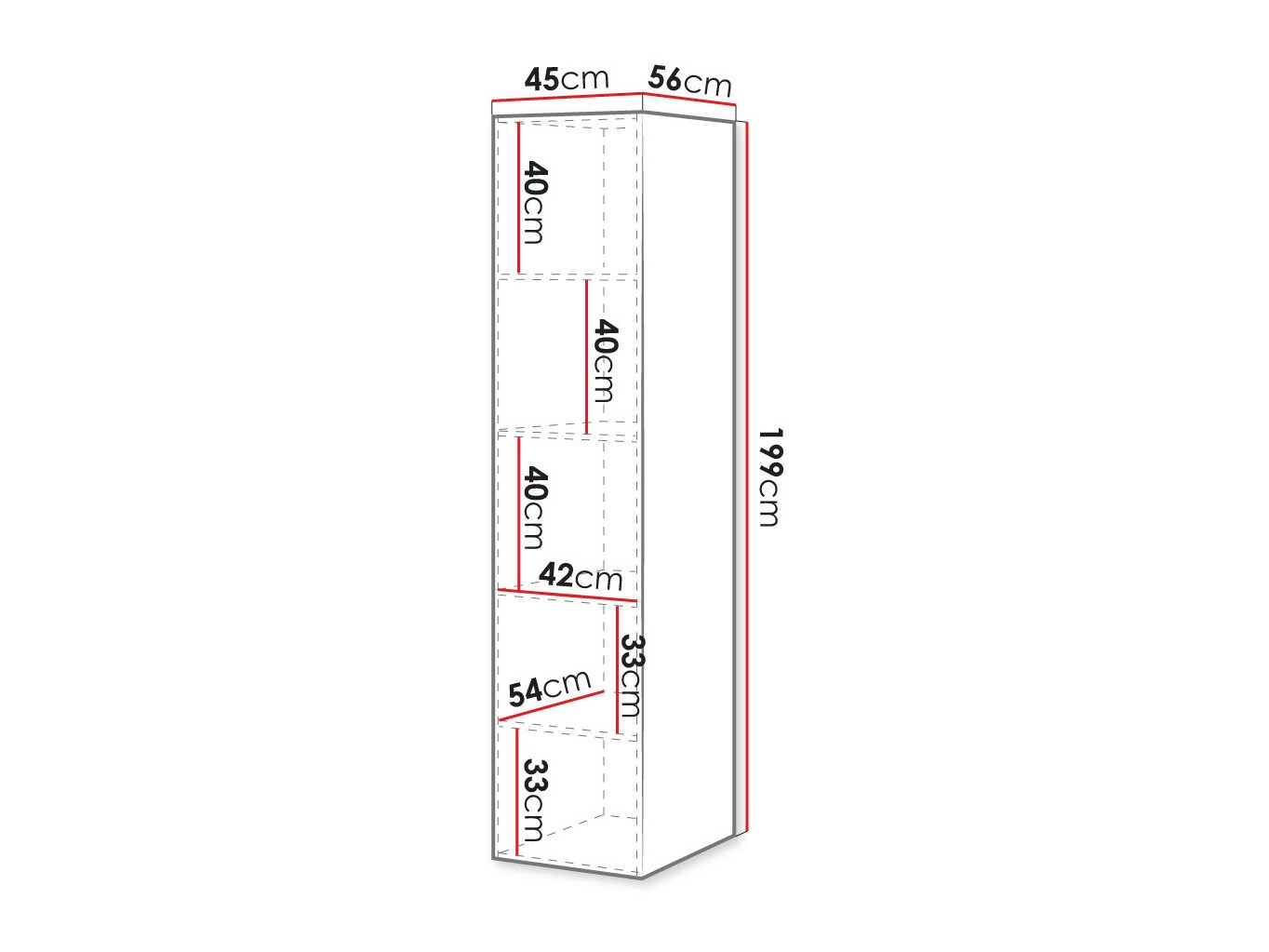 Riiul Levmari 113 (Valge)