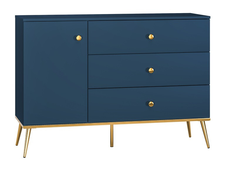 Kummut Flonovu 103 (Tumesinine + Kuldne)