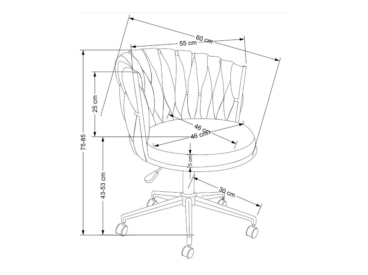 Kontoritool Houston 1406 (Koor)