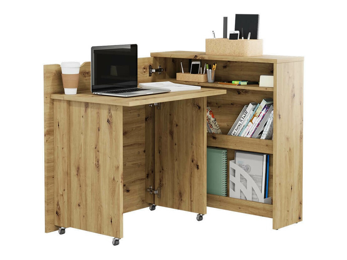 Kontori nurgalaud Concept Pro Lenart II (Artisan tamm)