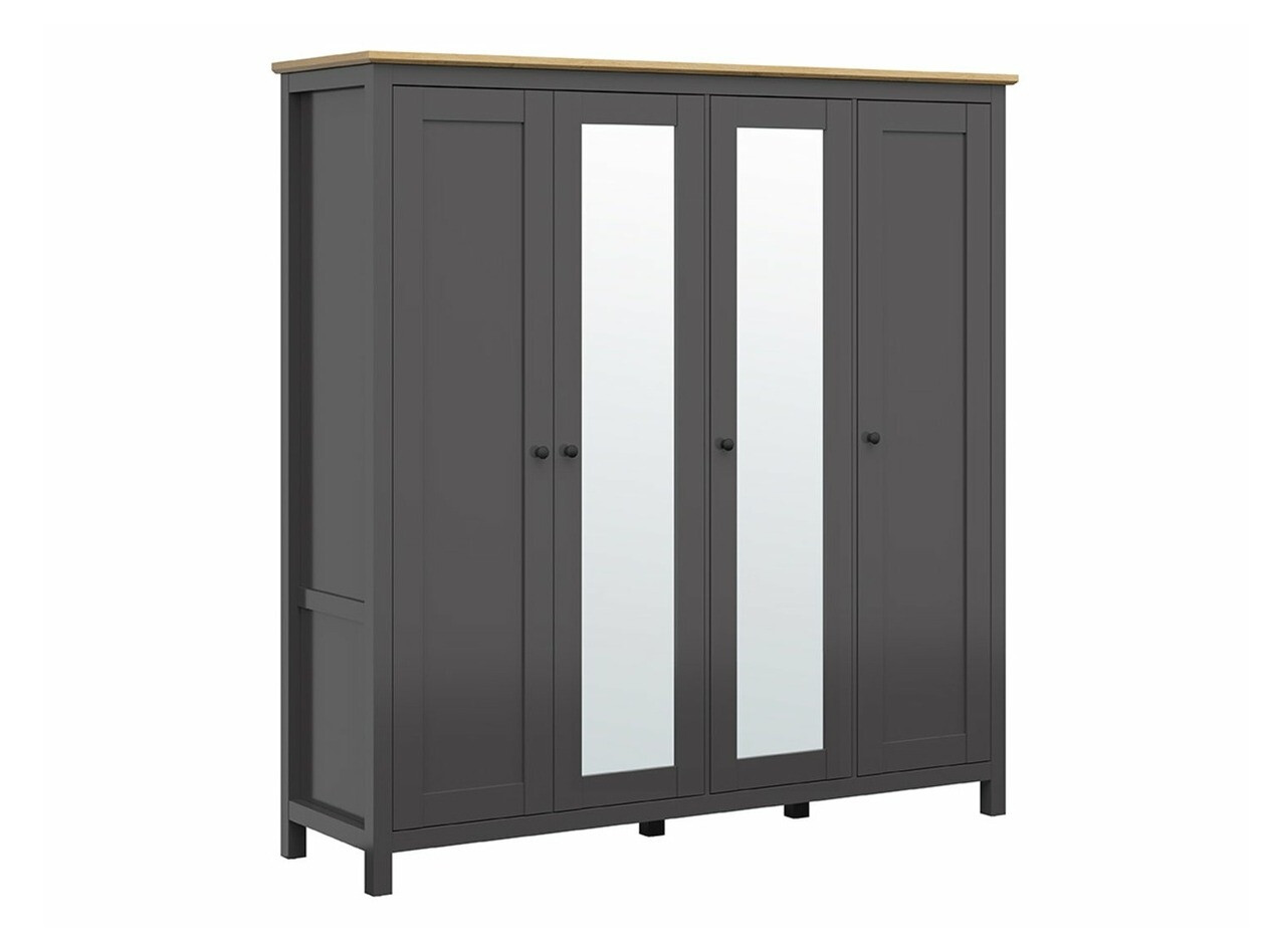 Riidekapp Sordoro 133 (Grafiit + Artisan tamm)