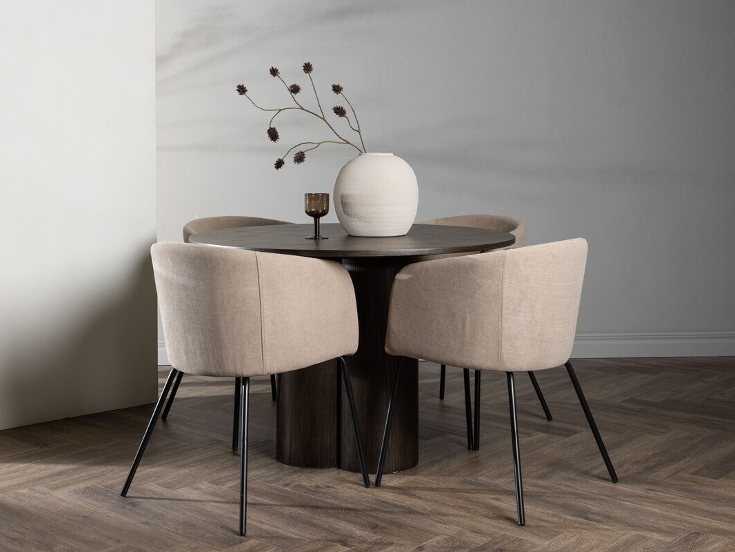 Söögitoakomplekt Dallas 3978 (Pruun)