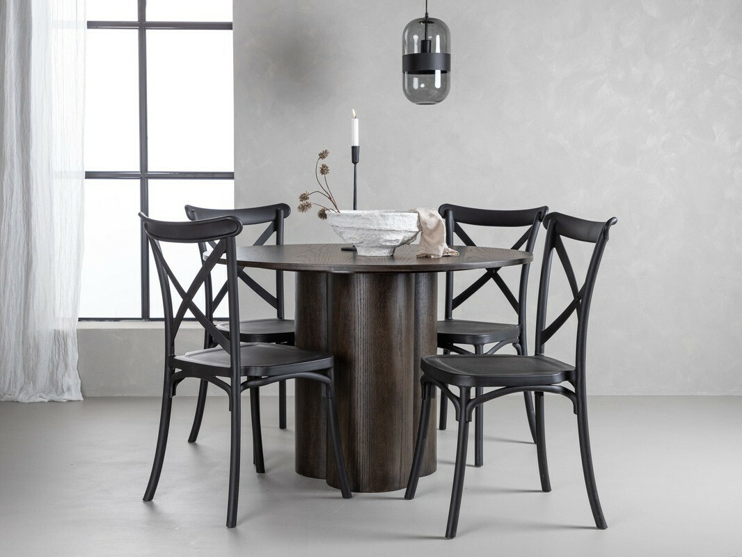 Söögitoakomplekt Dallas 3982 (Pruun)