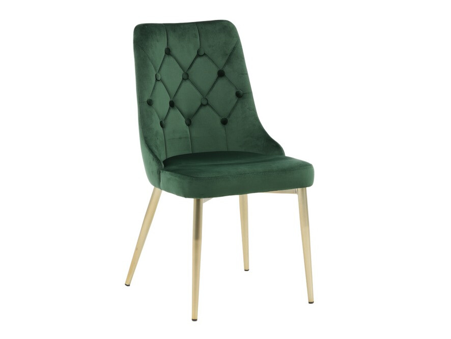 Söögitoakomplekt Dallas 1256 (Roheline + Kuldne)