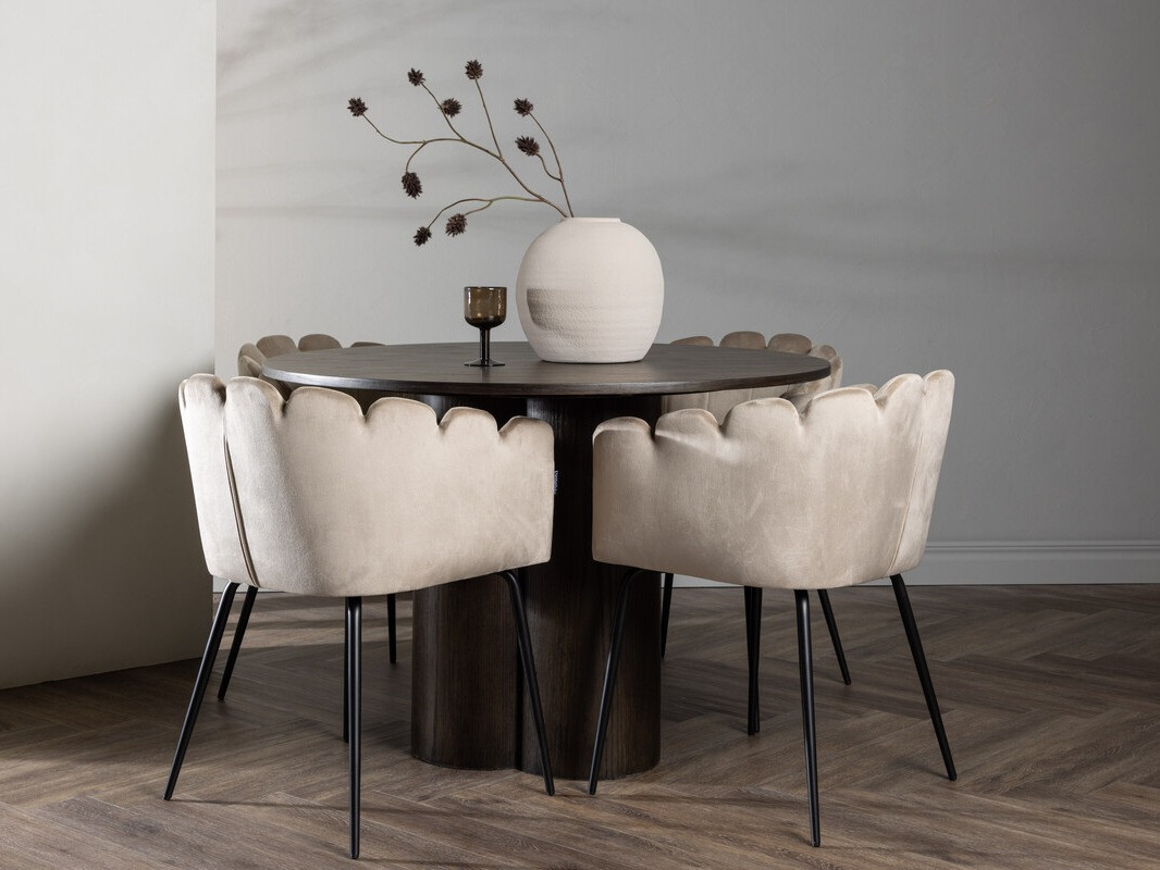 Söögitoakomplekt Dallas 3984 (Pruun)