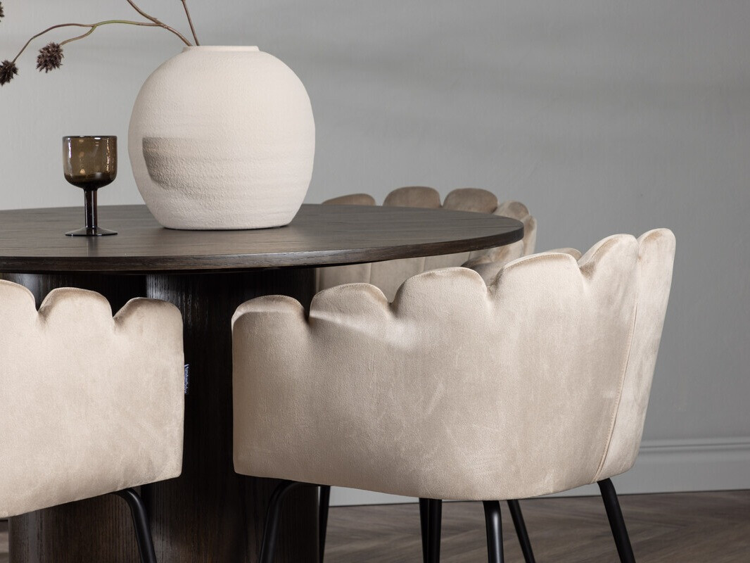 Söögitoakomplekt Dallas 3984 (Pruun)