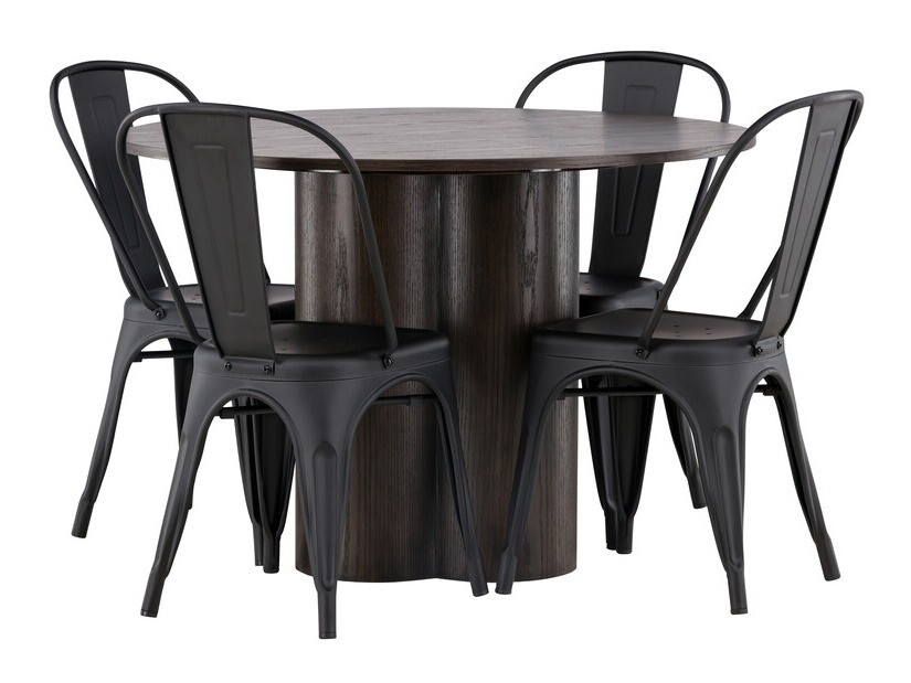 Söögitoakomplekt Dallas 3988 (Pruun)