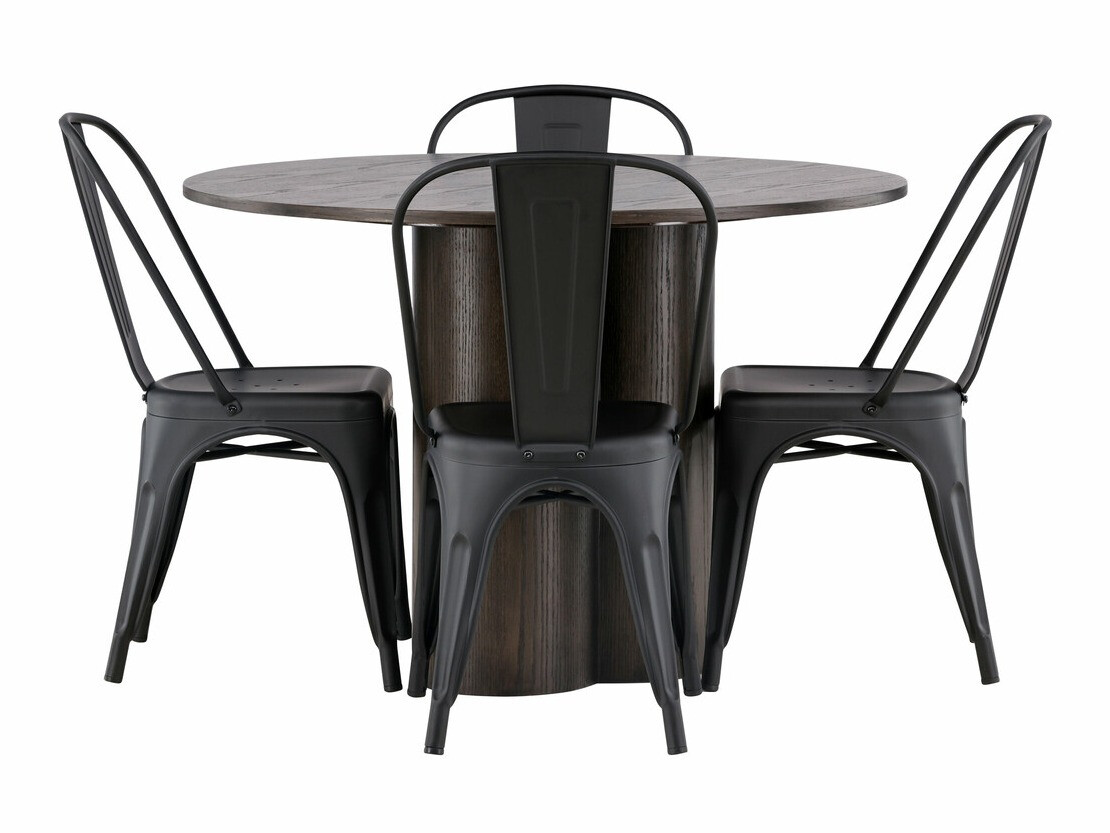 Söögitoakomplekt Dallas 3988 (Pruun)