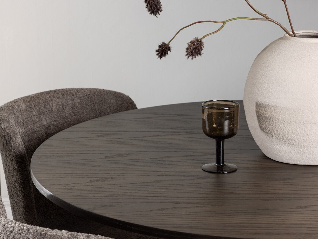 Söögitoakomplekt Dallas 3989 (Pruun + Must)