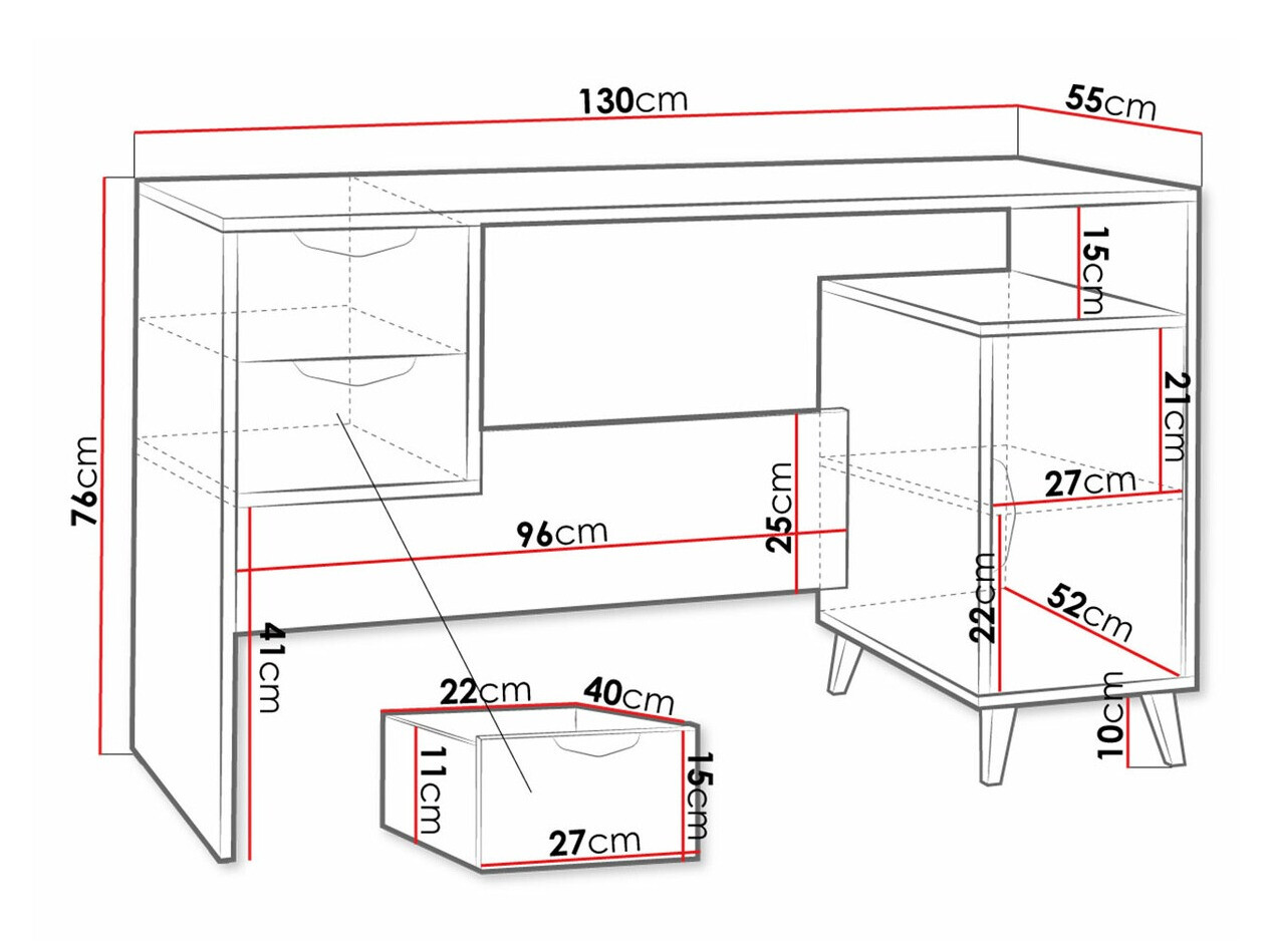 Kirjutuslaud Domvera 112