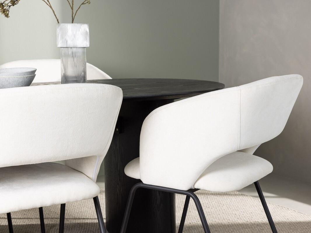 Söögitoakomplekt Dallas 3993 (Must)