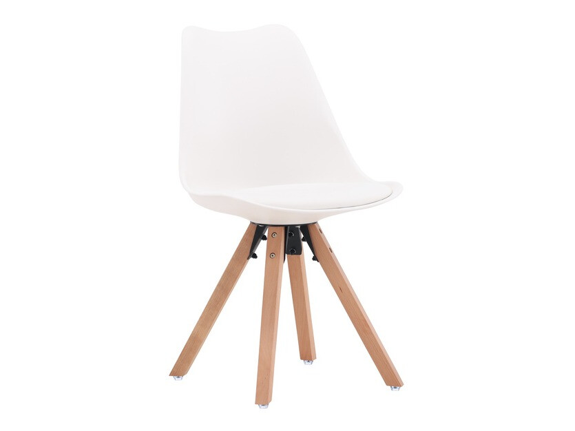 Söögitoakomplekt Dallas 4001 (Valge + Ere puit)