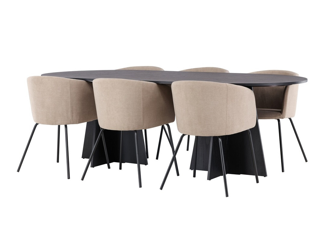 Söögitoakomplekt Dallas 4019 (Beež)