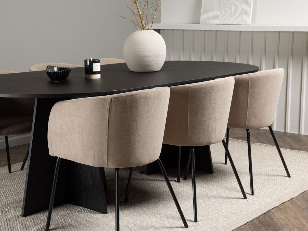 Söögitoakomplekt Dallas 4019 (Beež)