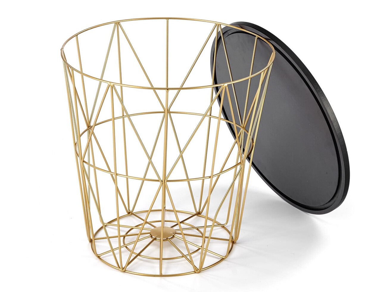 Diivanilaud Houston 1454 (Kuldne + Must marmor)