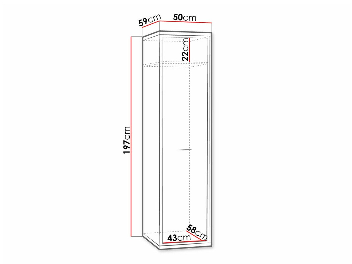 Riidekapp Etrmoni 101