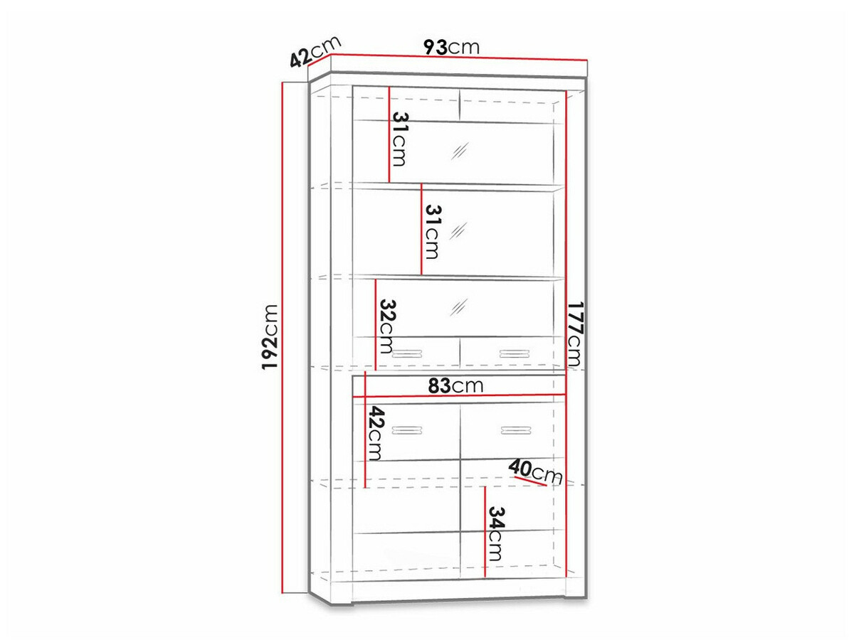 Riiul Serfeno 101 (Tume tuhk)