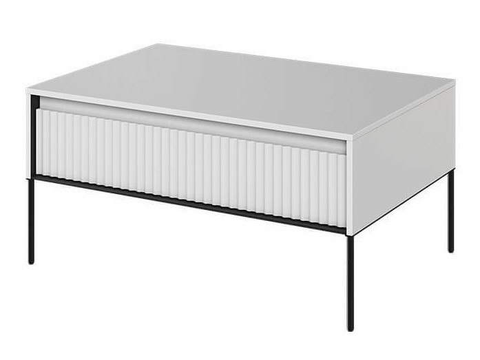 Diivanilaud Fernolu 110 (Valge + Must)