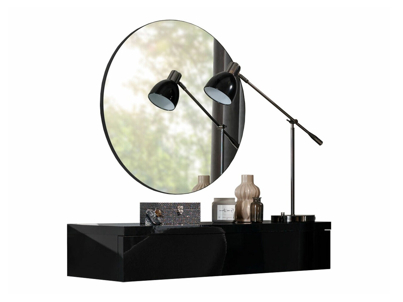 Meigilaud Delpher I (Must + Läikiv must)