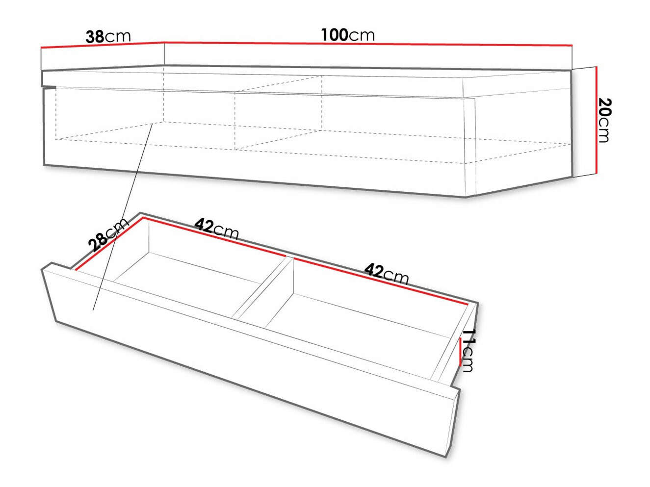 Meigilaud Providence 186 (Valge + Läikiv valge)