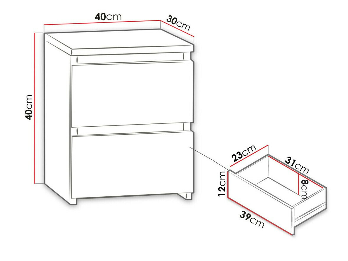 Öökapp Comfivo Structor I (Must)
