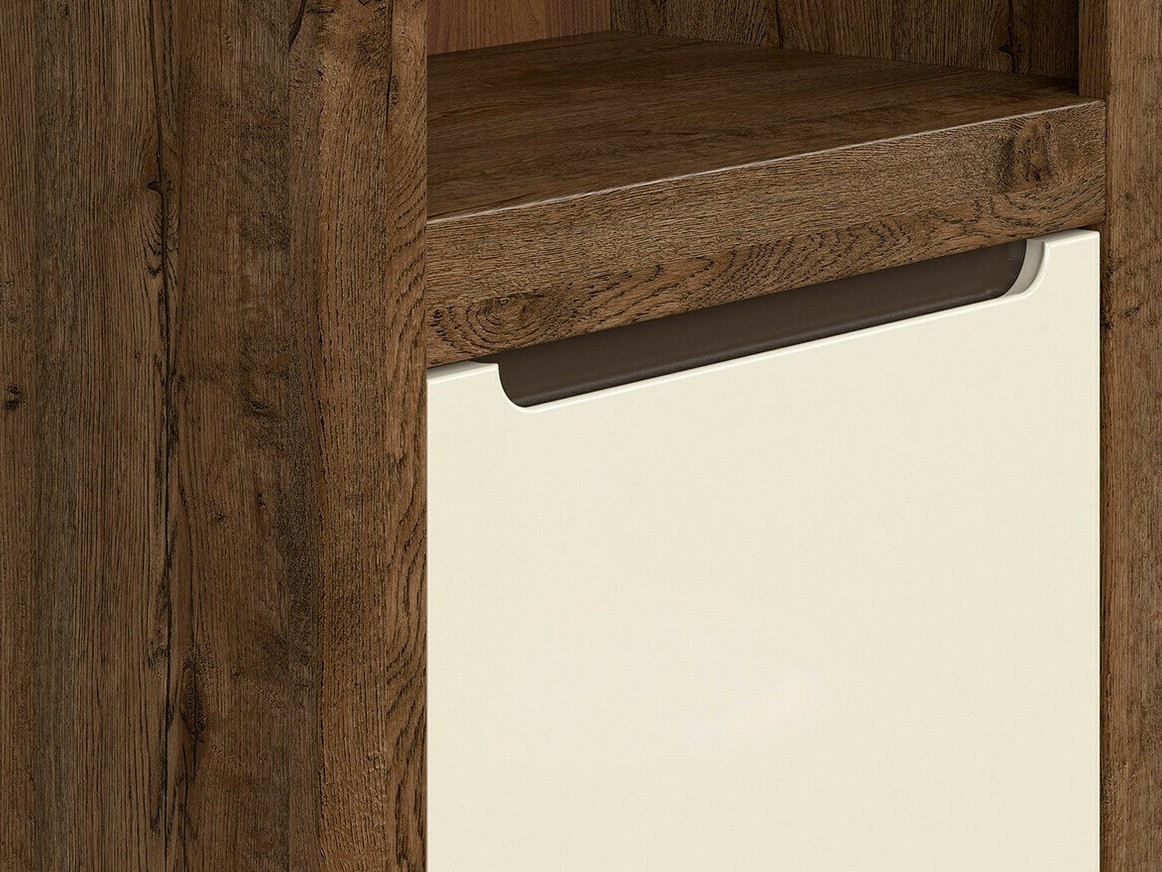 Riidekapp Ophevaru 109 (Läikiv kreem + April tamm)