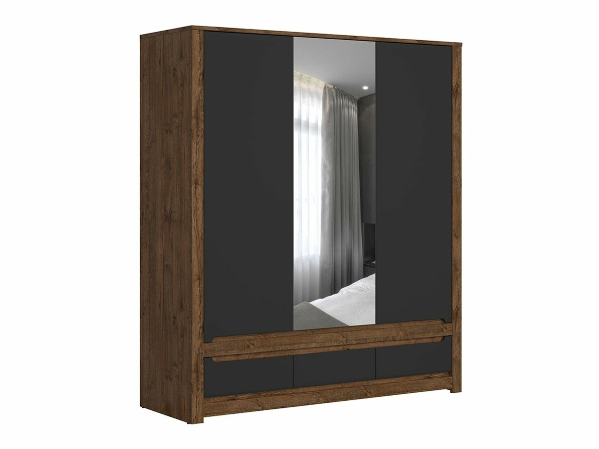 Riidekapp Ophevaru 114 (Matt must + April tamm)