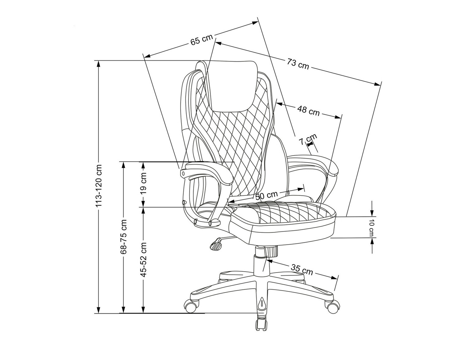 Kontoritool Houston 1528