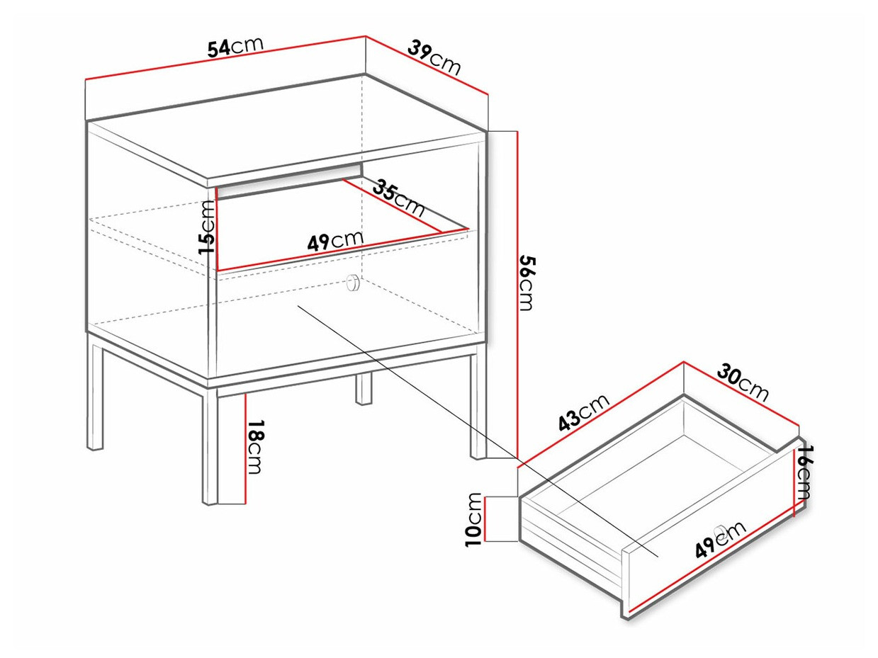 Öökapp Formis (Valge)