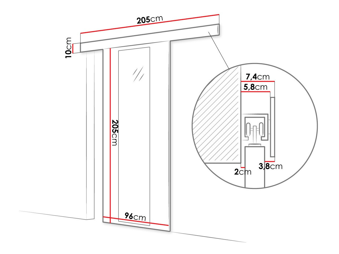 Liuguksed Closico 175 (Sonoma tamm)