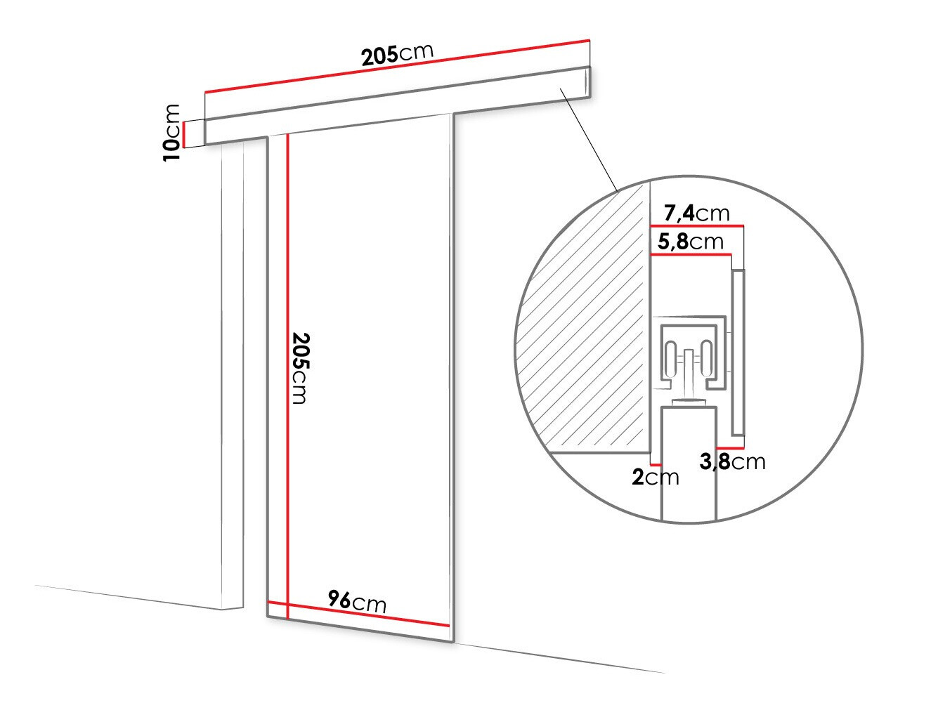 Liuguksed Closico Portalis I (Valge)