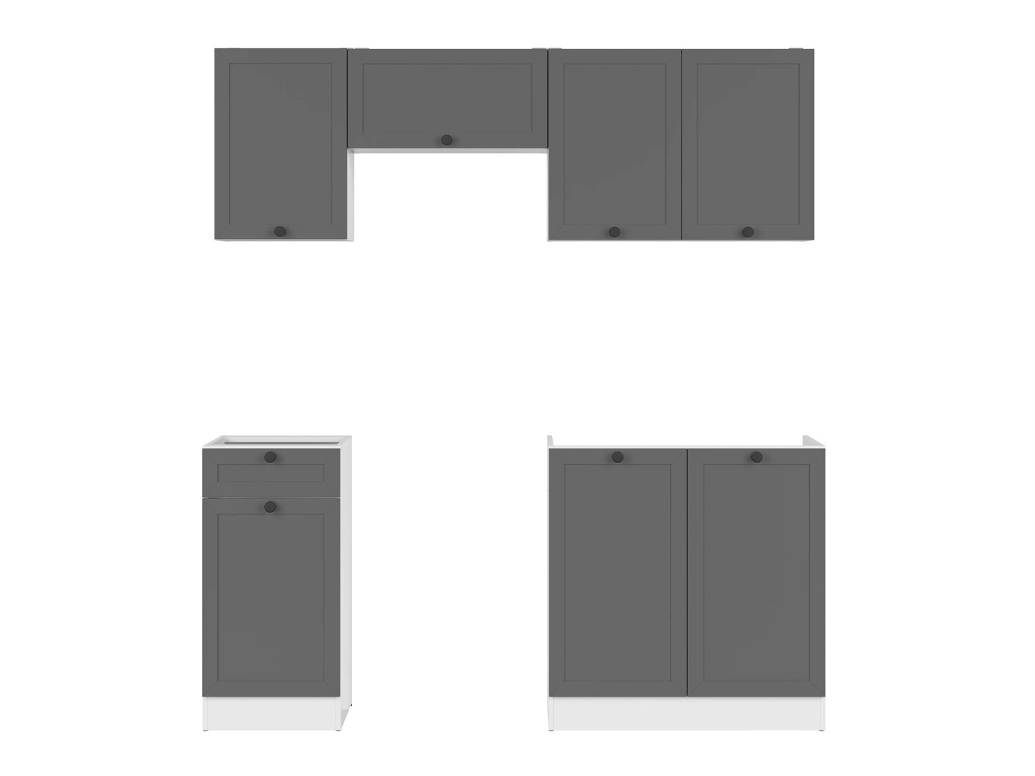 Moodul köögikomplekt Classic Grey 118