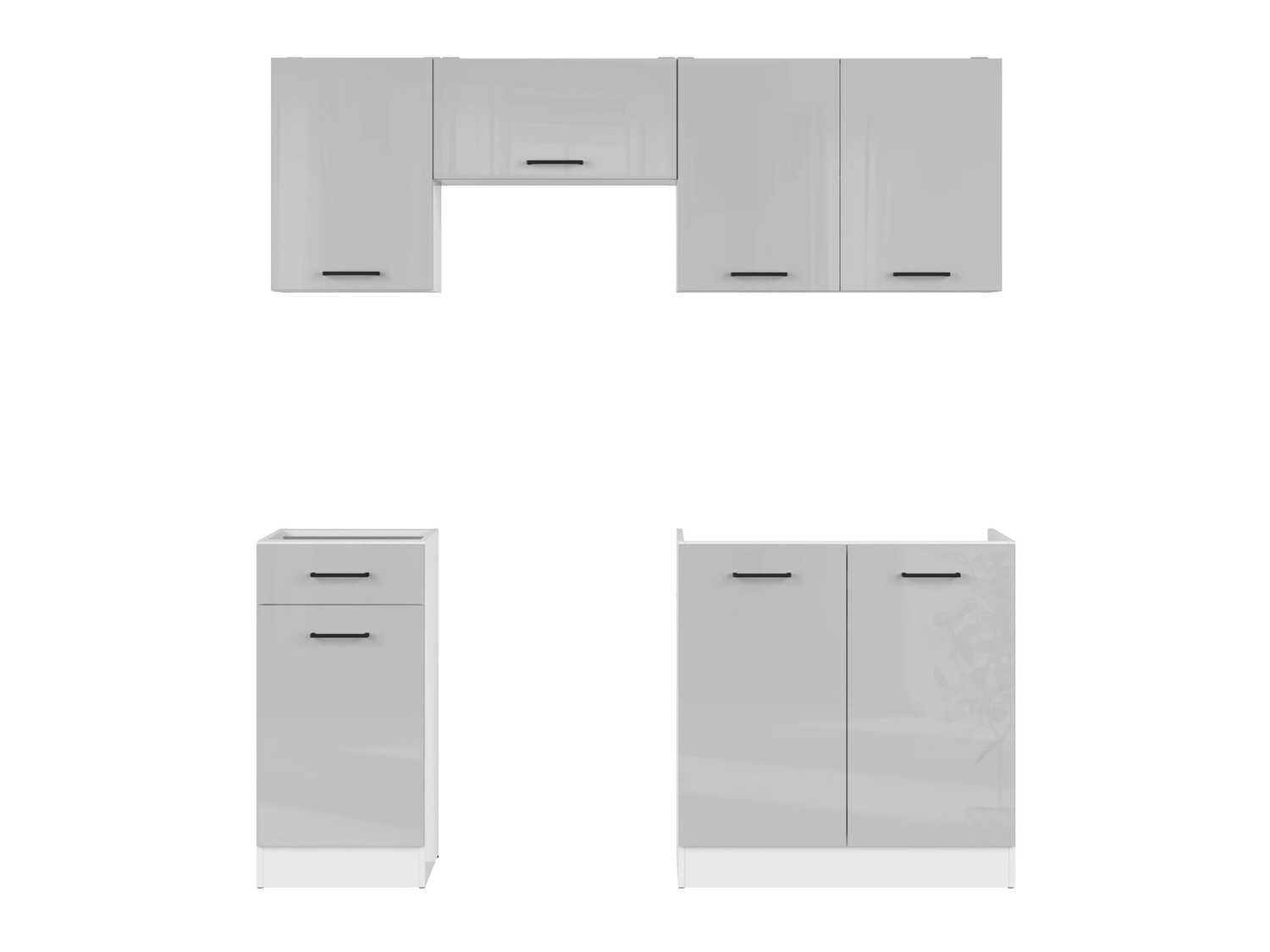 Moodul köögikomplekt Line Grey 118