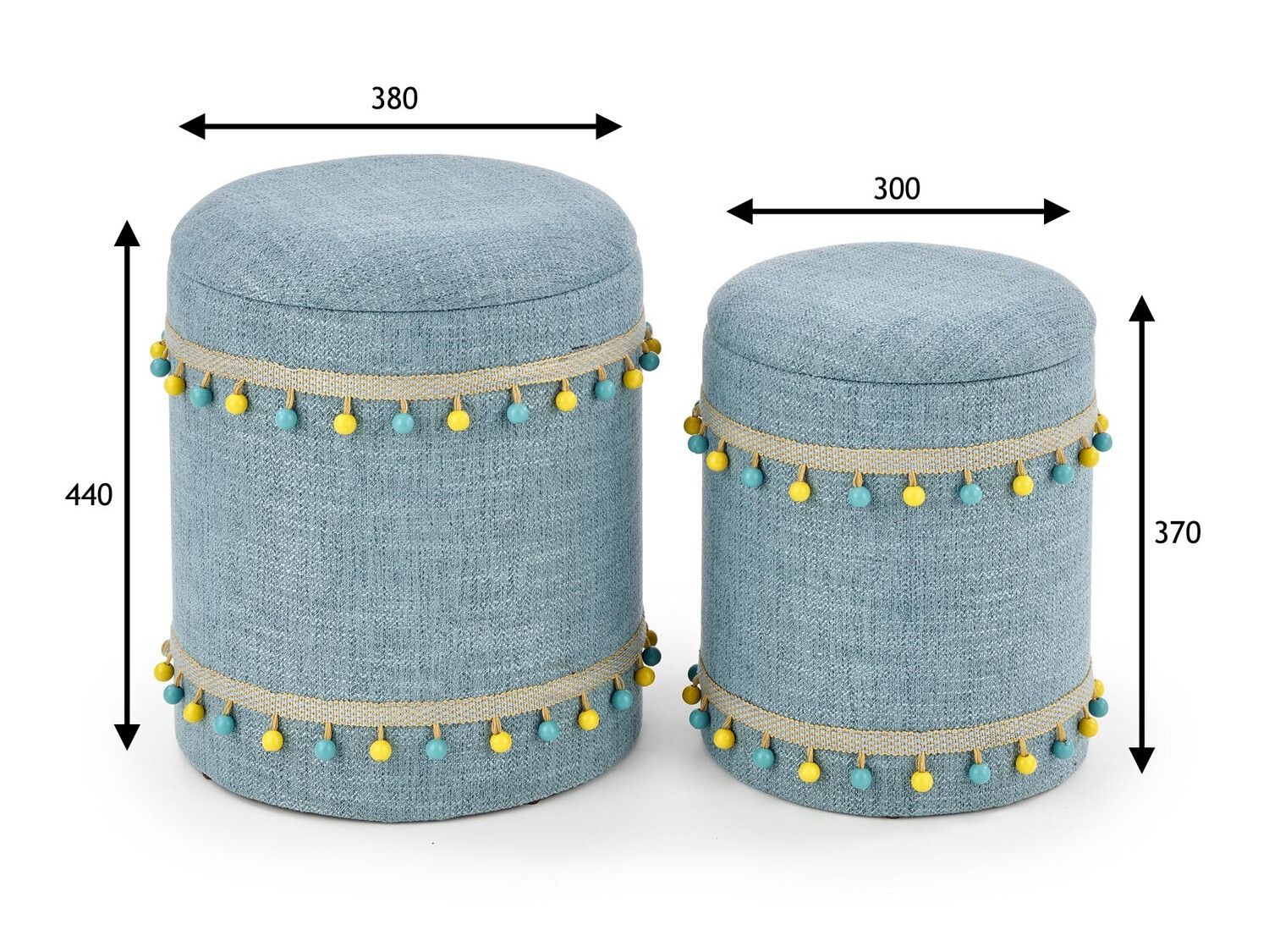 Tumbade komplekt Houston 1155 (Helesinine)