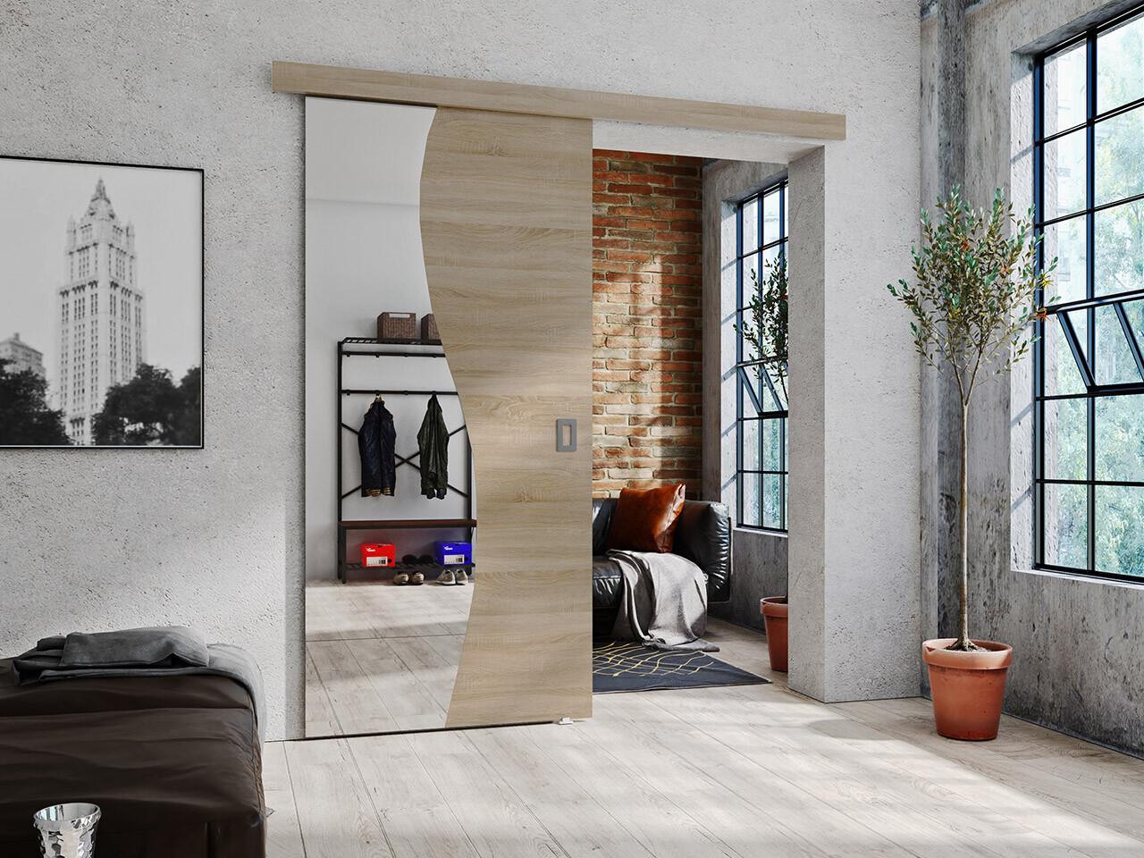 Liuguksed Dover 151 (Sonoma tamm)