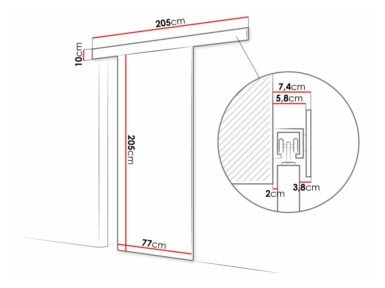 Liuguksed Closico 181 (Valge)