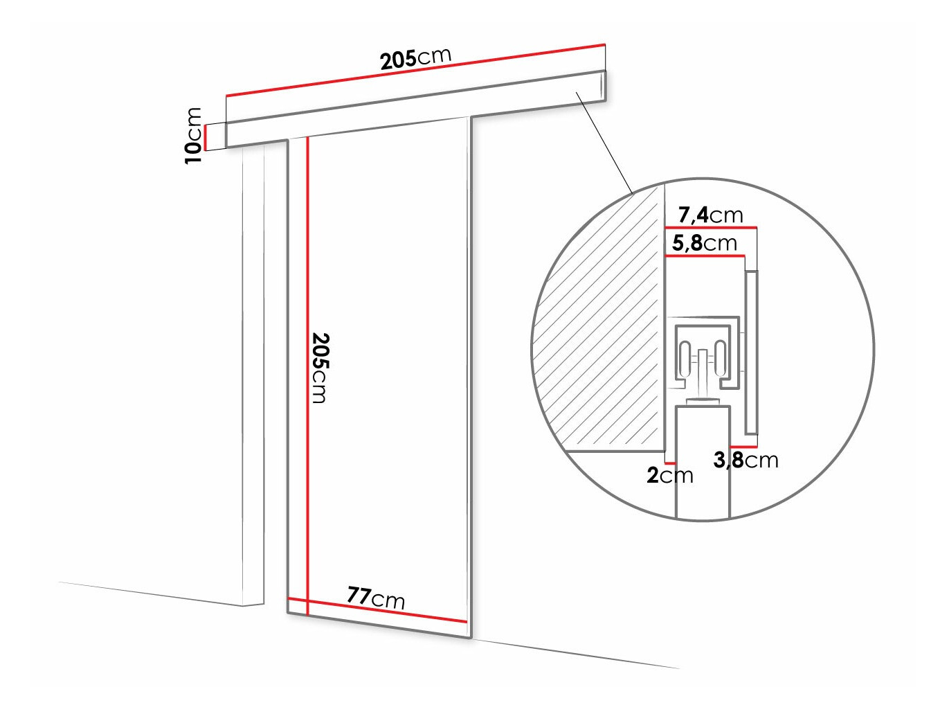 Liuguksed Closico Fundus IV (Sonoma tamm)
