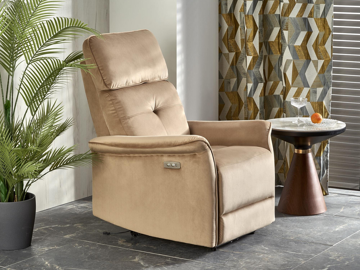 Tugitool recliner Houston 1543 (Beež)